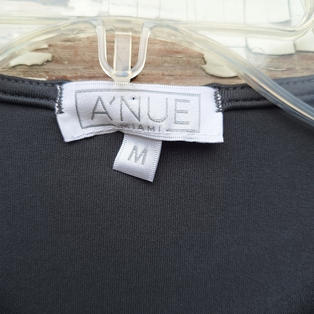 🌟 A'NUE The classic long sleeve top in slate NWT size L2 XXL - Picture 4 of 8